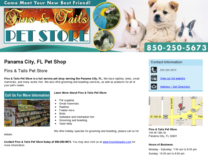 www.petshoppanamacitybeach.com