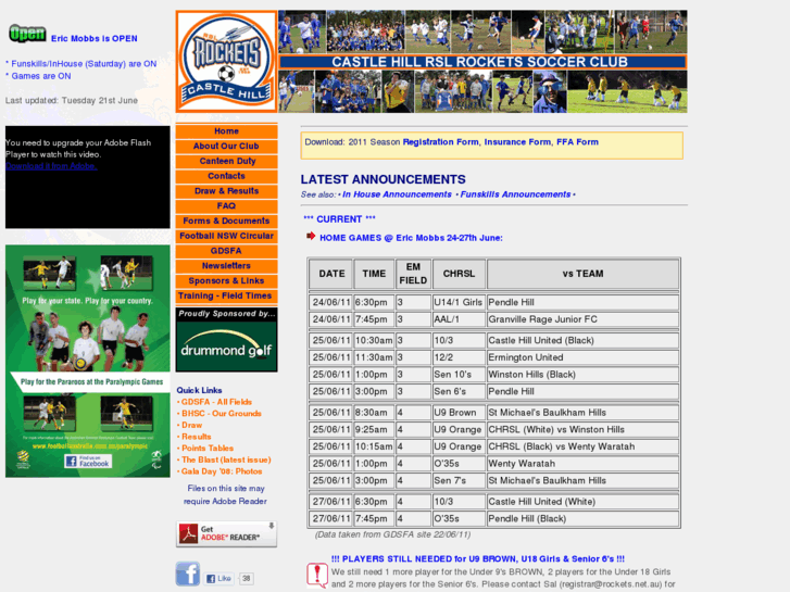 www.rockets.net.au