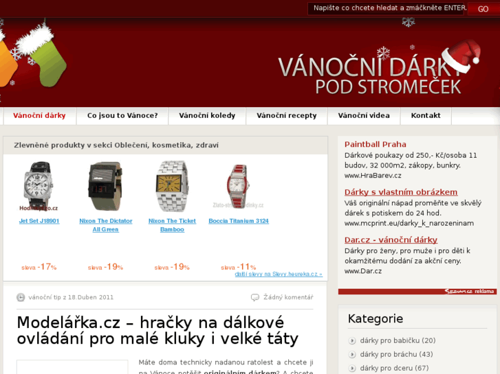 www.vanoce-vanocni-darky.com