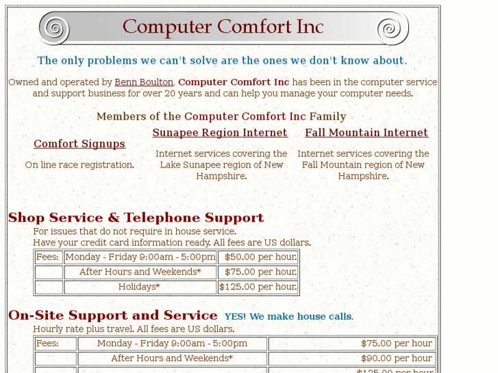 www.comfortinc.com