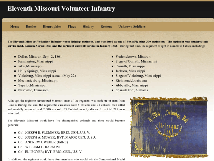 www.eleventhmissouriinfantry.org