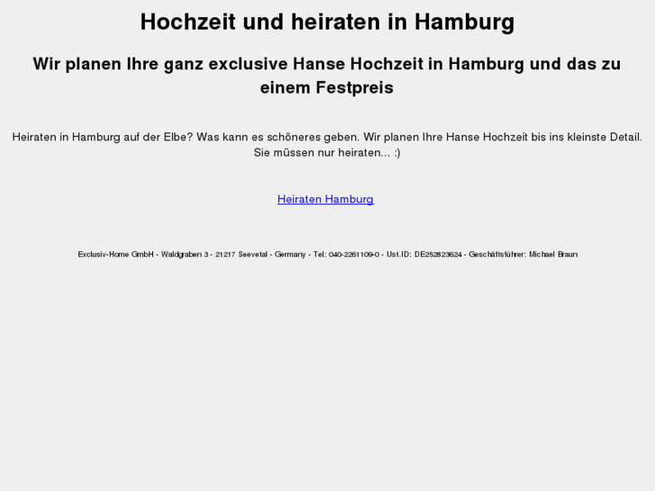 www.hansehochzeit.com