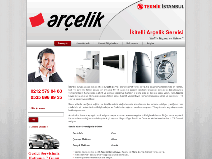 www.ikitelliarcelikservisi.net