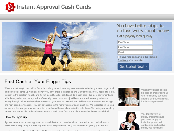 www.instantapprovalcashcards.com