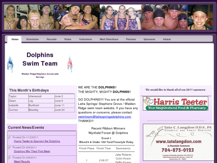 www.lattaspringsdolphins.com