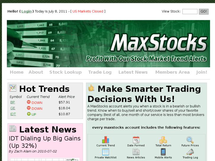 www.maxstocks.com