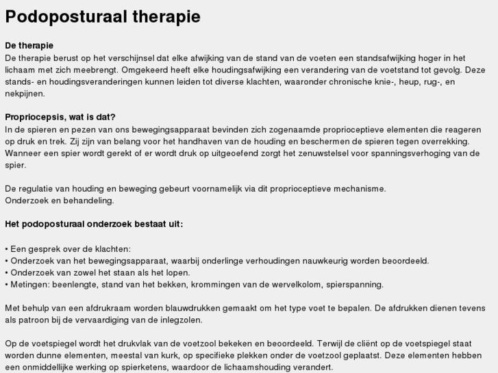 www.podoposturaaltherapie.com