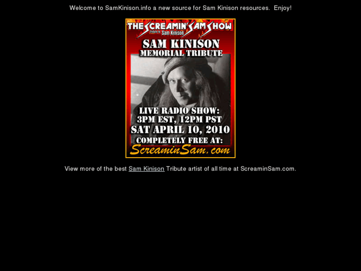 www.samkinison.info