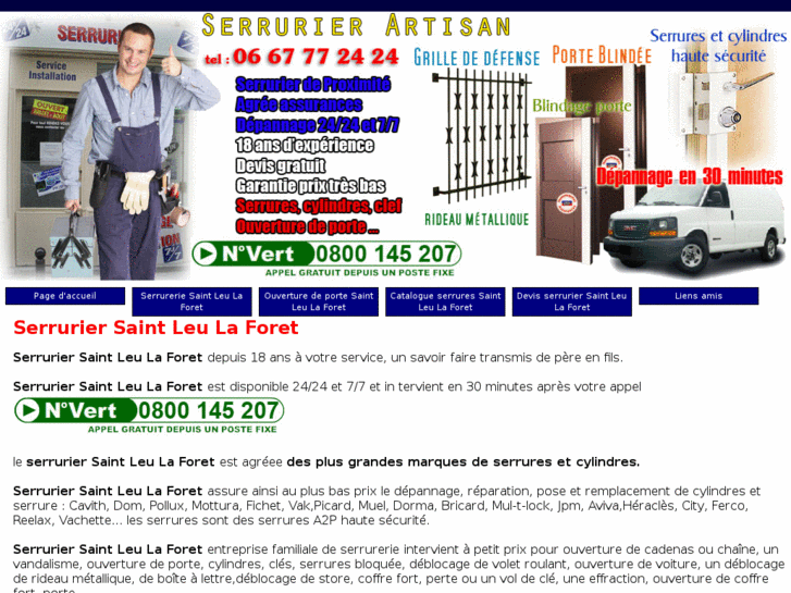 www.serrurierssaintleulaforet.net