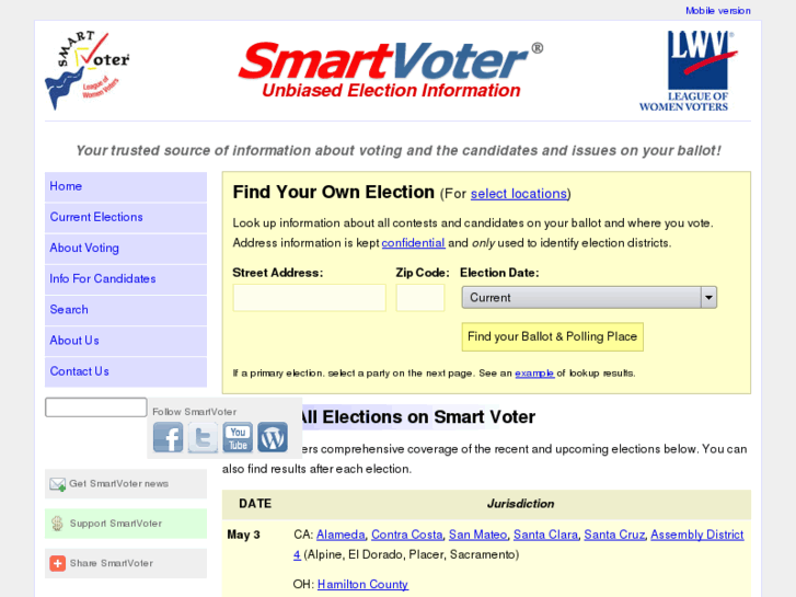 www.smartvoter.org