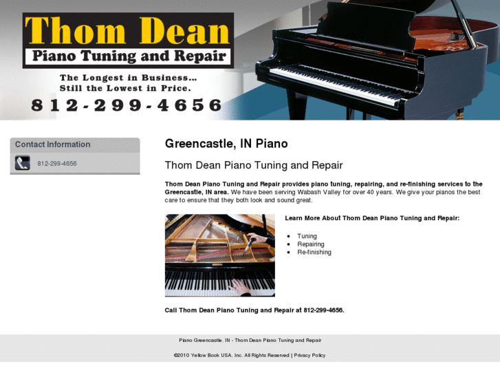 www.thomdeanpianotuningandrepairing.com