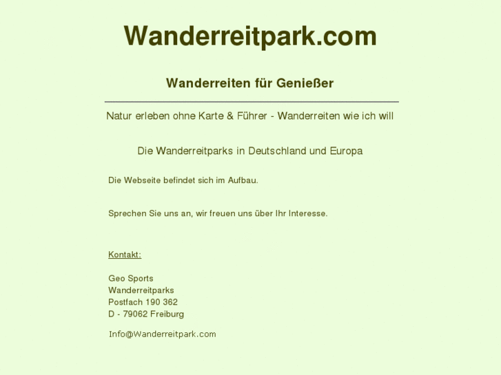 www.wanderreitpark.com