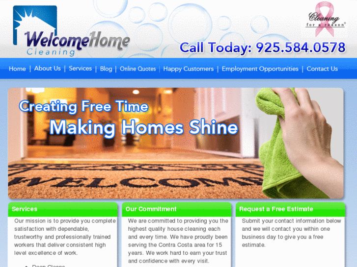 www.welcomehomecleaning.net