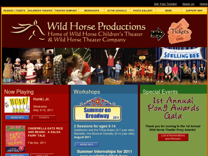 www.wildhorsetheater.com