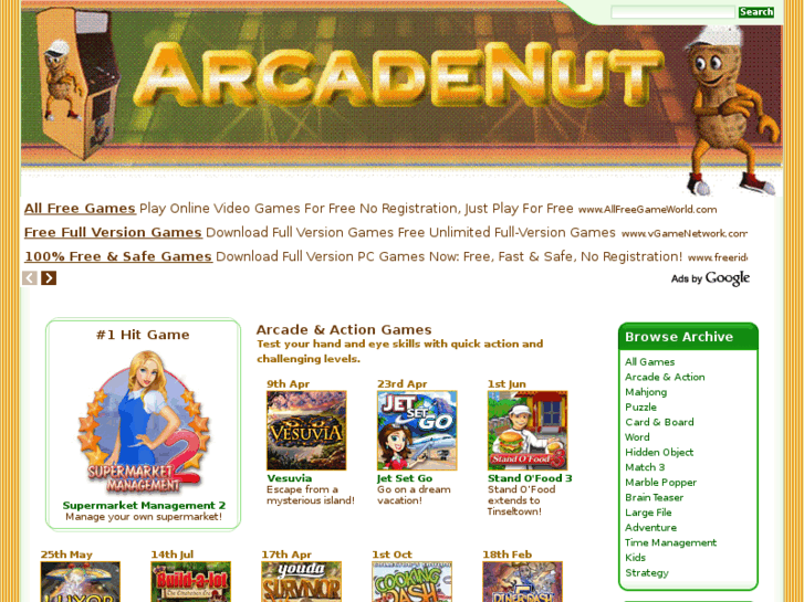 www.arcadenut.net