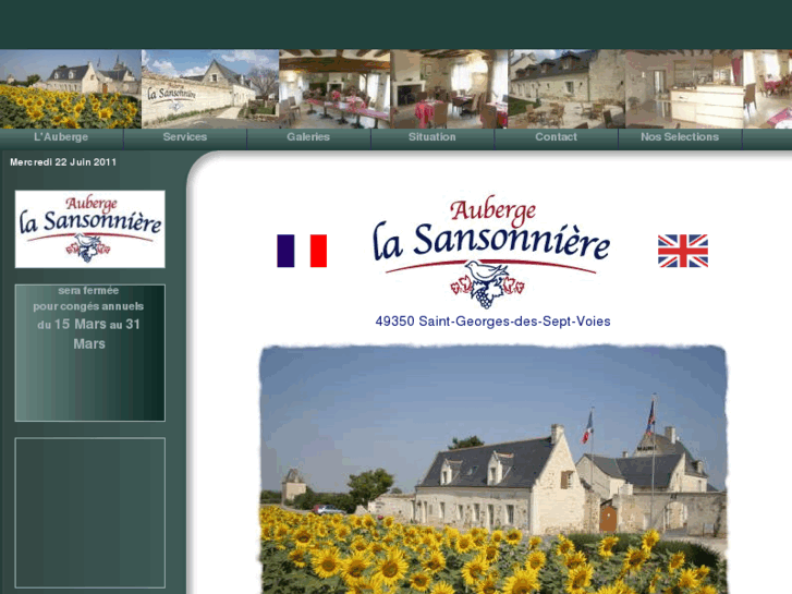 www.auberge-sansonniere.com