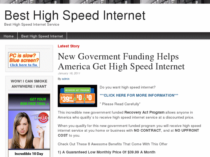 www.besthighspeedinternet.org