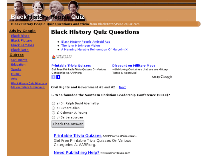 www.blackhistorypeoplequiz.com