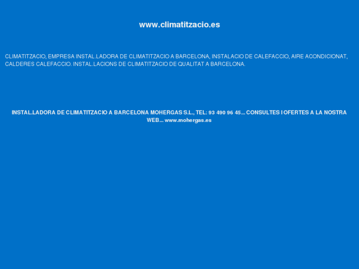 www.climatitzacio.es