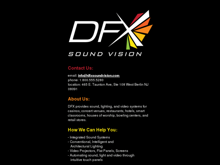 www.dfxsoundvision.com