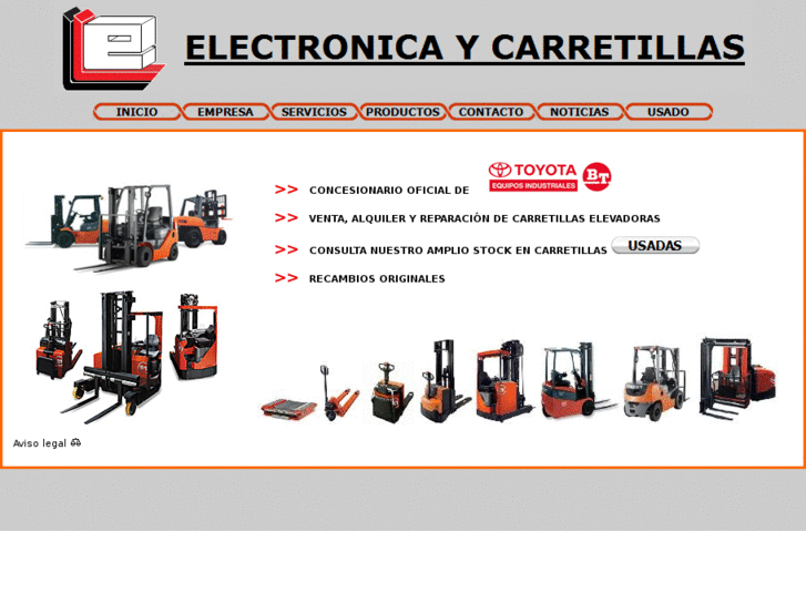 www.electronicaycarretillas.com