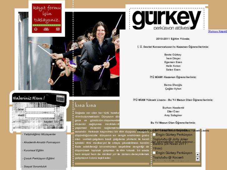 www.gurkeyperkusyon.com