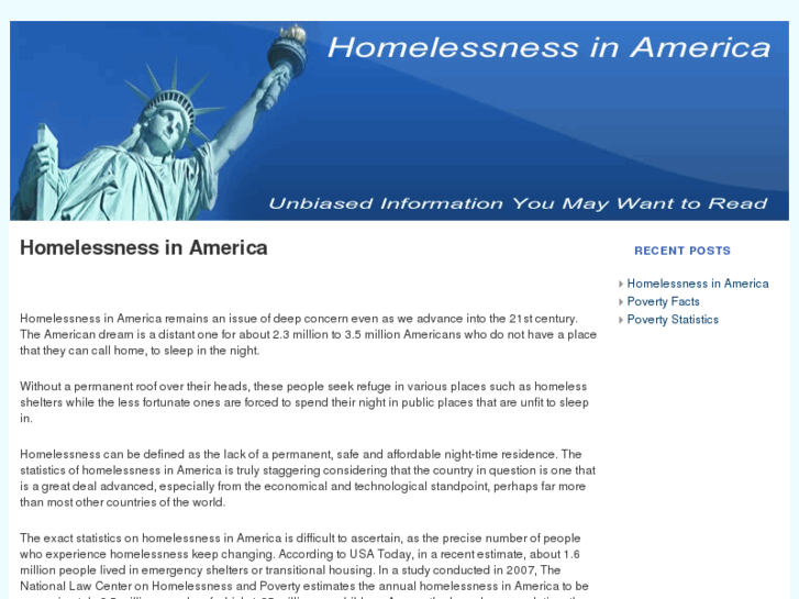 www.homelessnessinamerica.com