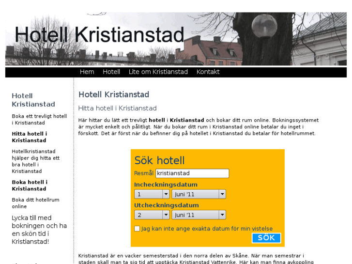 www.hotellkristianstad.com