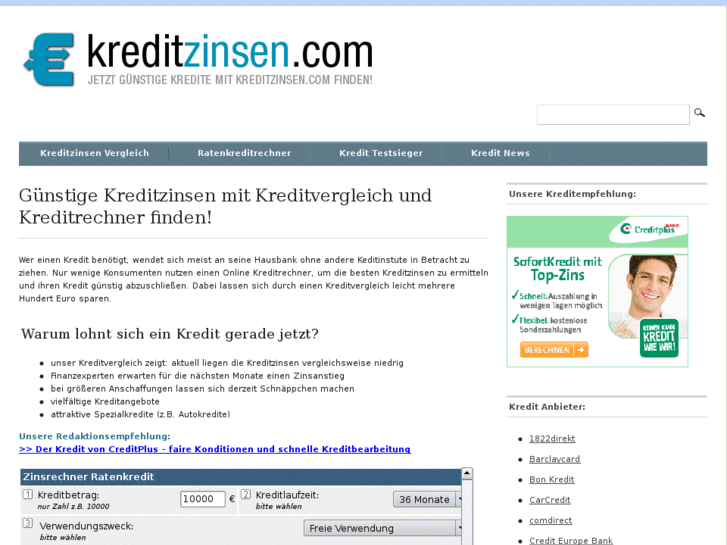 www.kreditzinsen.com