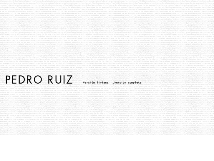 www.pedroruiz.org