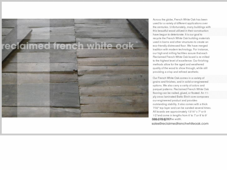 www.reclaimedfrenchwhiteoak.com