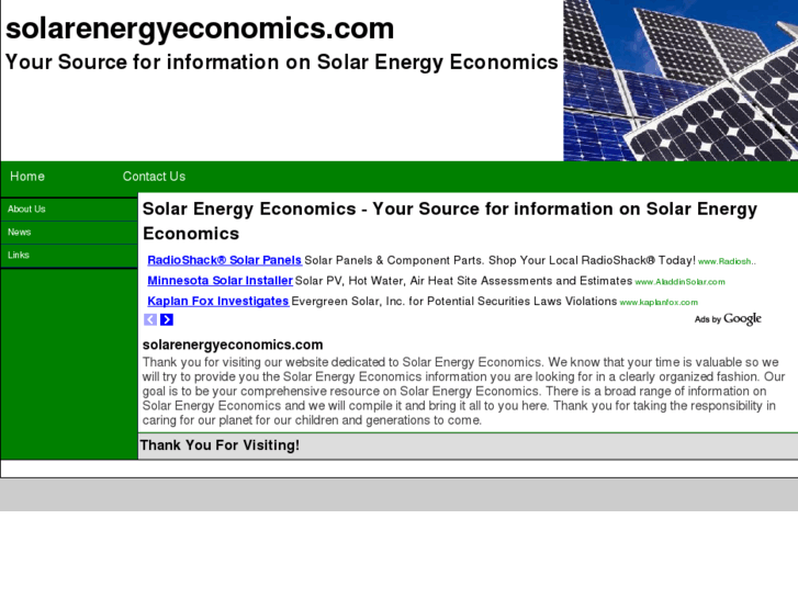 www.solarenergyeconomics.com