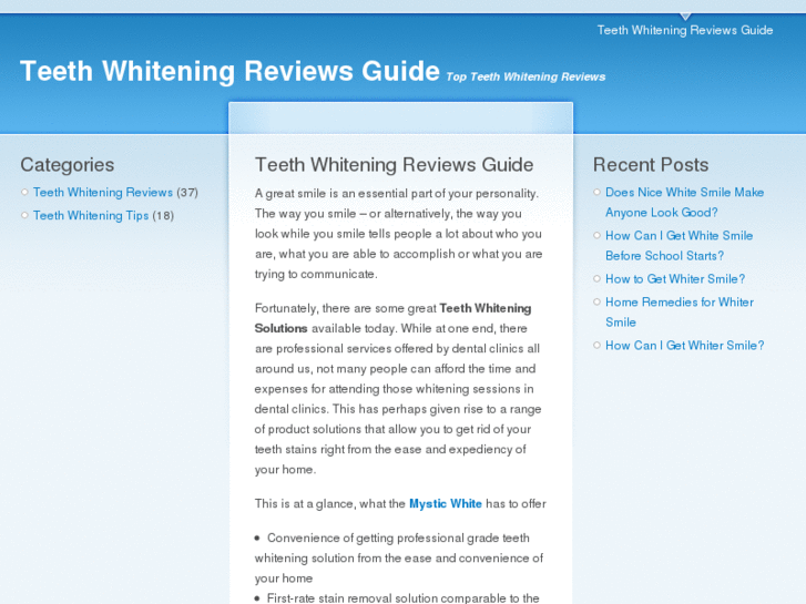 www.teethwhiteningreviewsguide.com