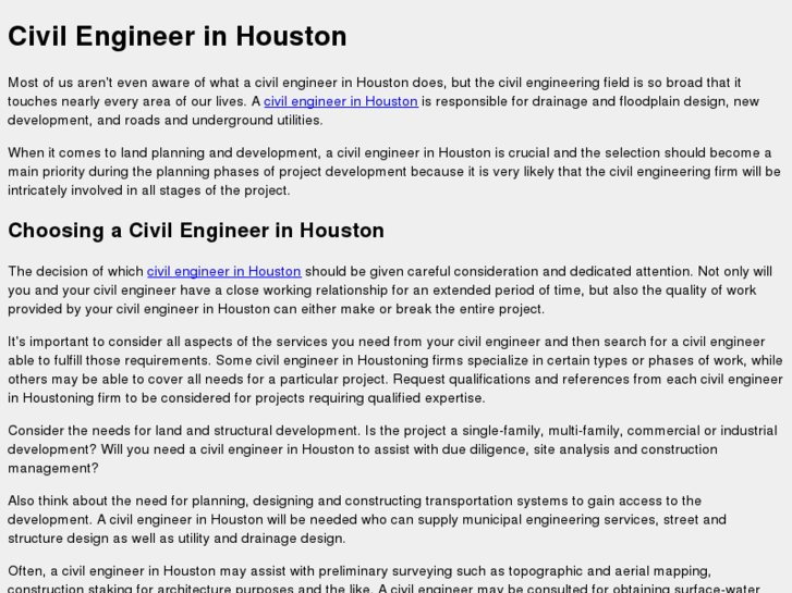 www.civilengineerhouston.com