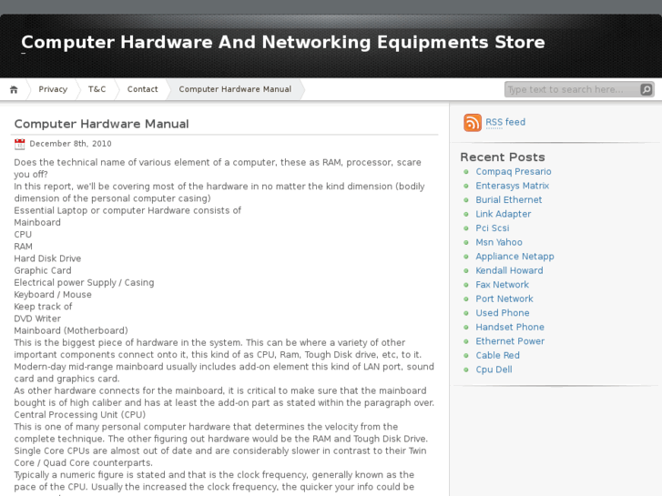 www.computerhardwareandnetworking.info