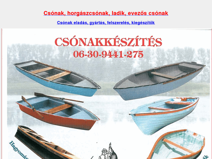 www.csonak.info