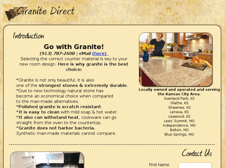 www.granitedirectkc.com