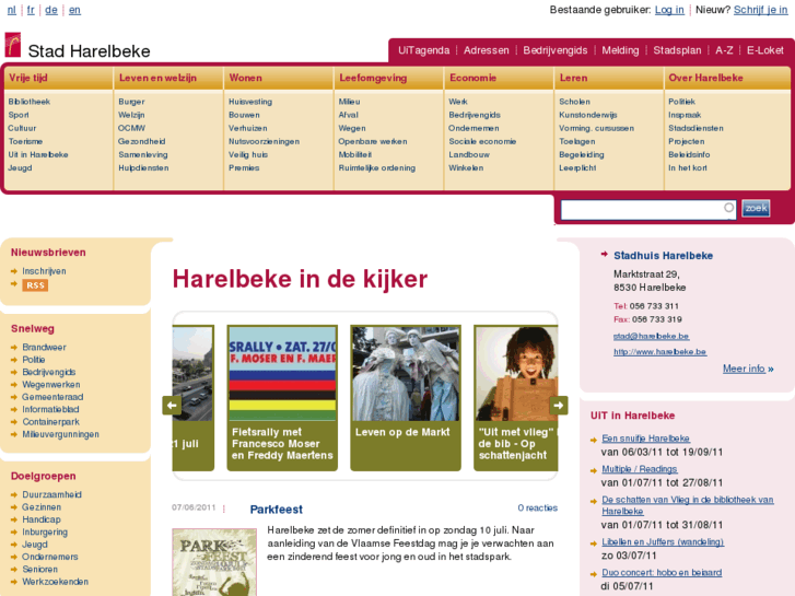 www.harelbeke.be