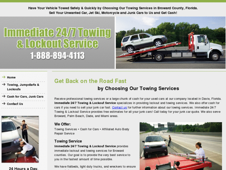 www.immediateflatbedtowing.com