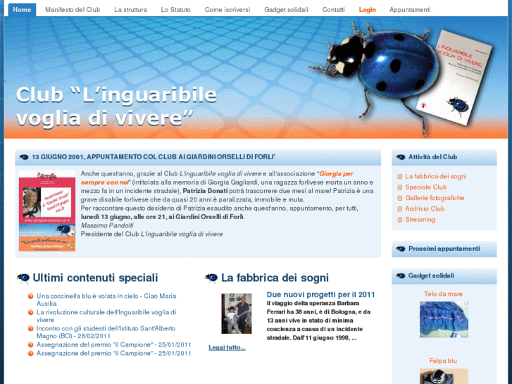 www.inguaribilevogliadivivere.it