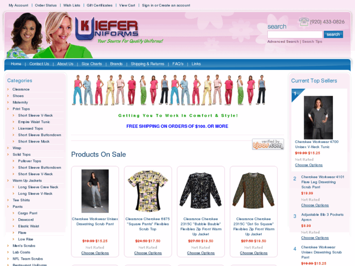 www.kieferuniforms.com