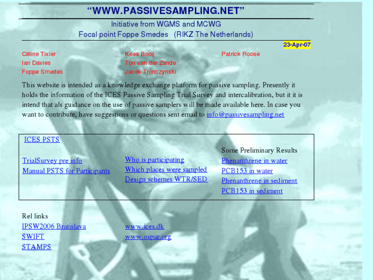 www.passivesampling.net