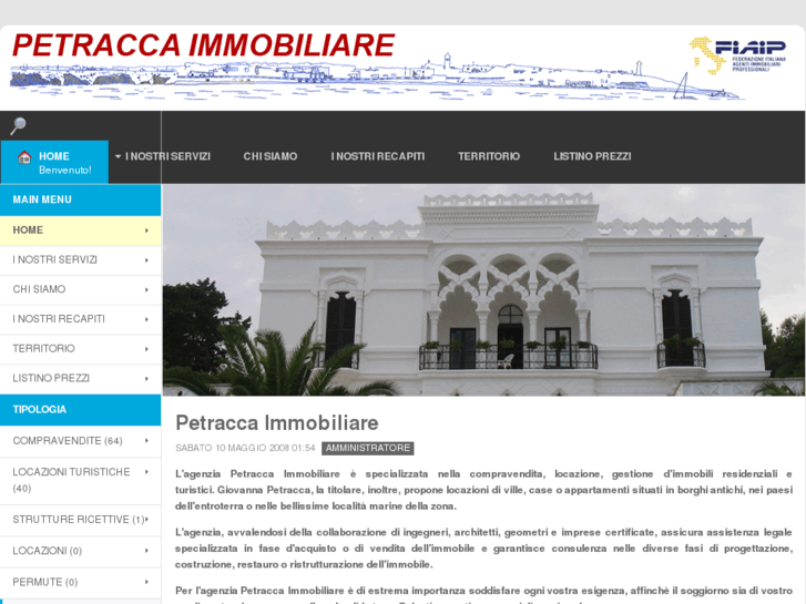 www.petraccaimmobiliare.com