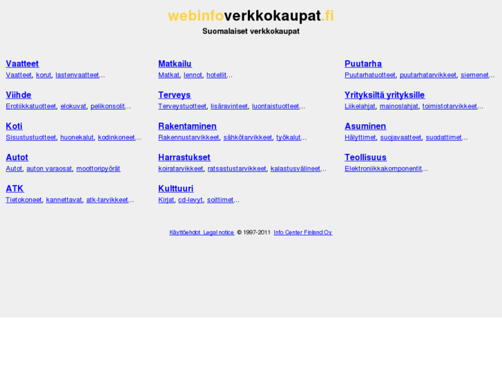 www.webinfoverkkokaupat.fi