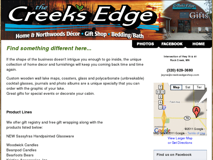 www.creeksedgeshop.com