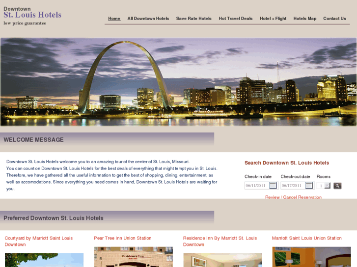 www.downtown-st-louis-hotels.com