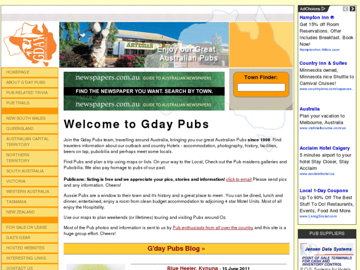 www.gdaypubs.com