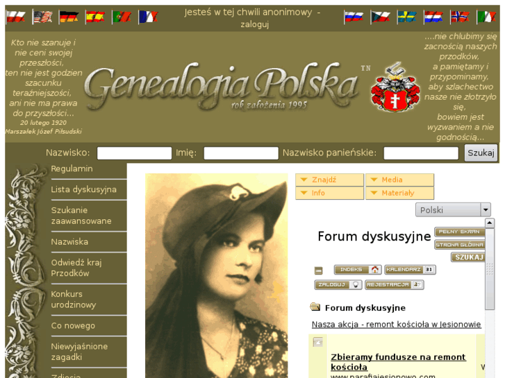 www.genealogiapolska.pl