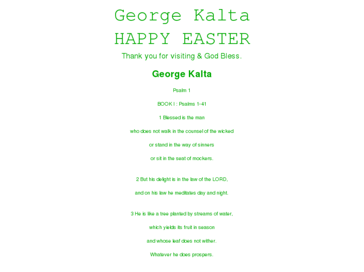 www.georgekalta.com