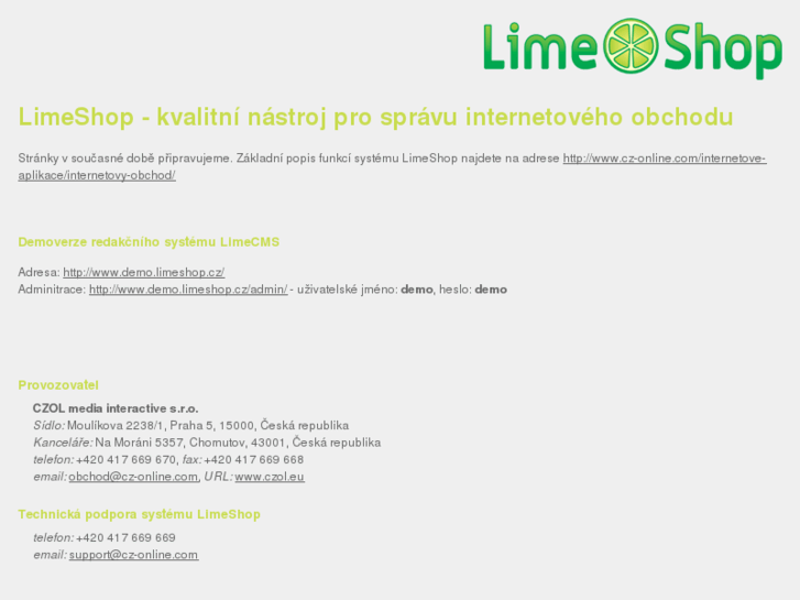 www.limeshop.cz